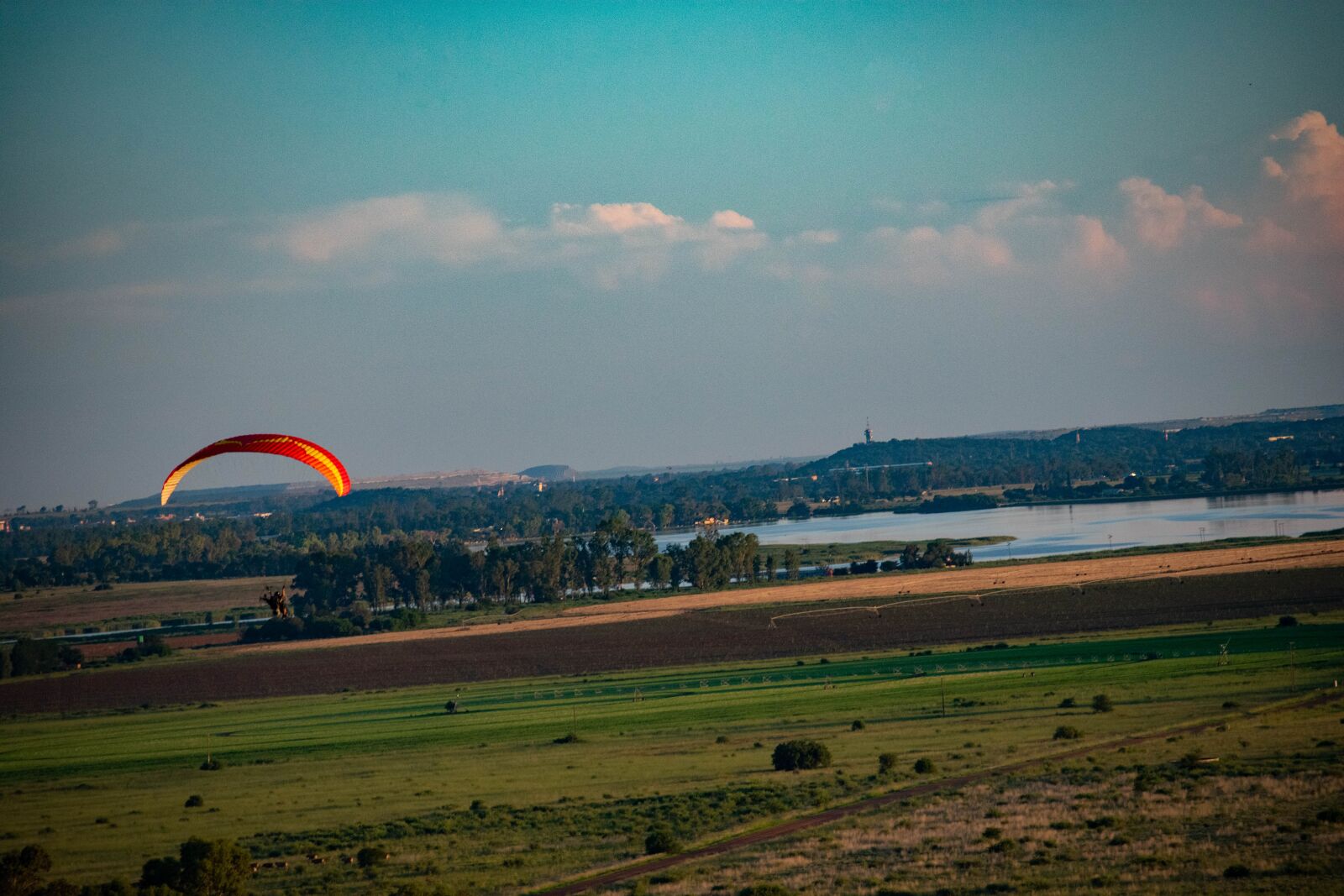 Nikon D3400 sample photo. Paramotor, flight, paragliding photography