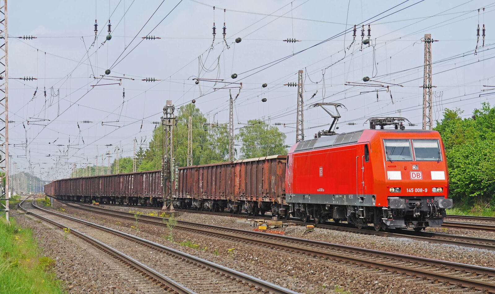 Panasonic Lumix DMC-GH3 sample photo. Freight train, block train photography