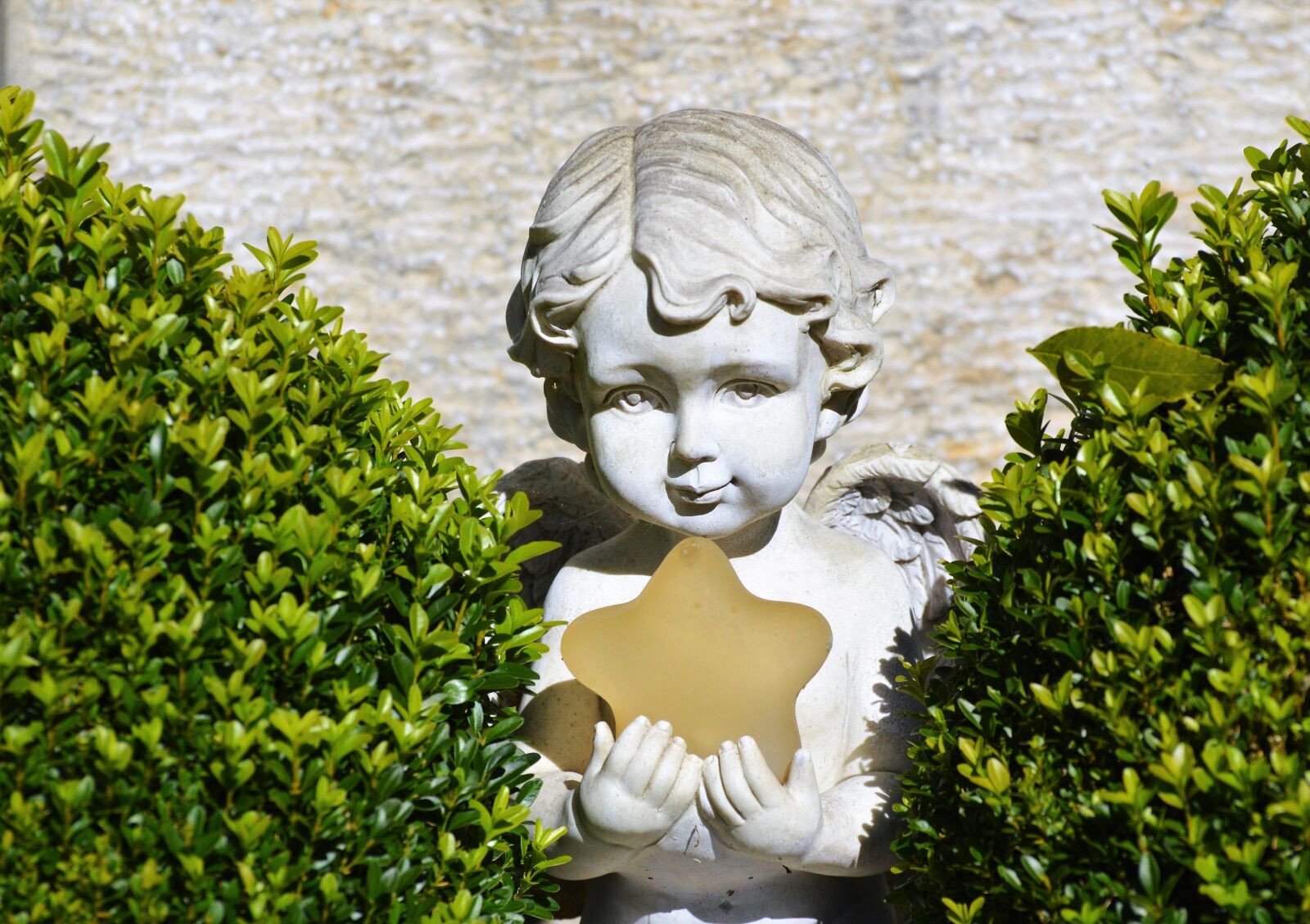 Nikon D3200 sample photo. Angel, sculpture, statue photography