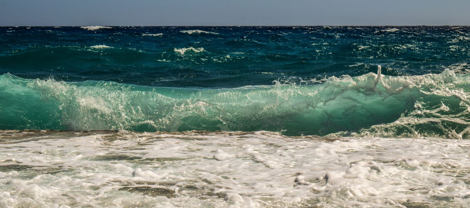 Nikon D3300 sample photo. Wave, transparent, turquoise photography