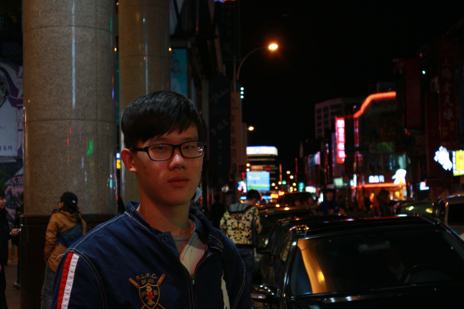 Canon EOS M sample photo. Man, standing, in, city photography