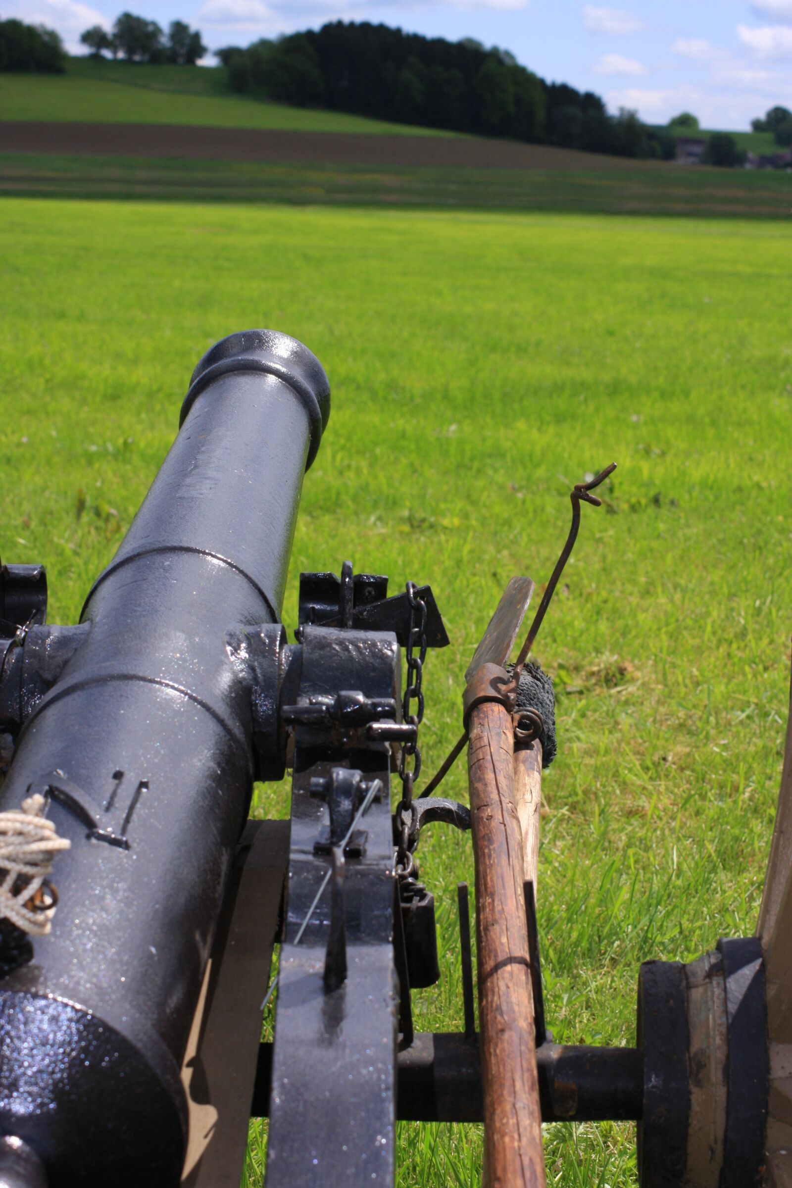 Canon EOS 40D sample photo. Gun, battle of ostrach photography
