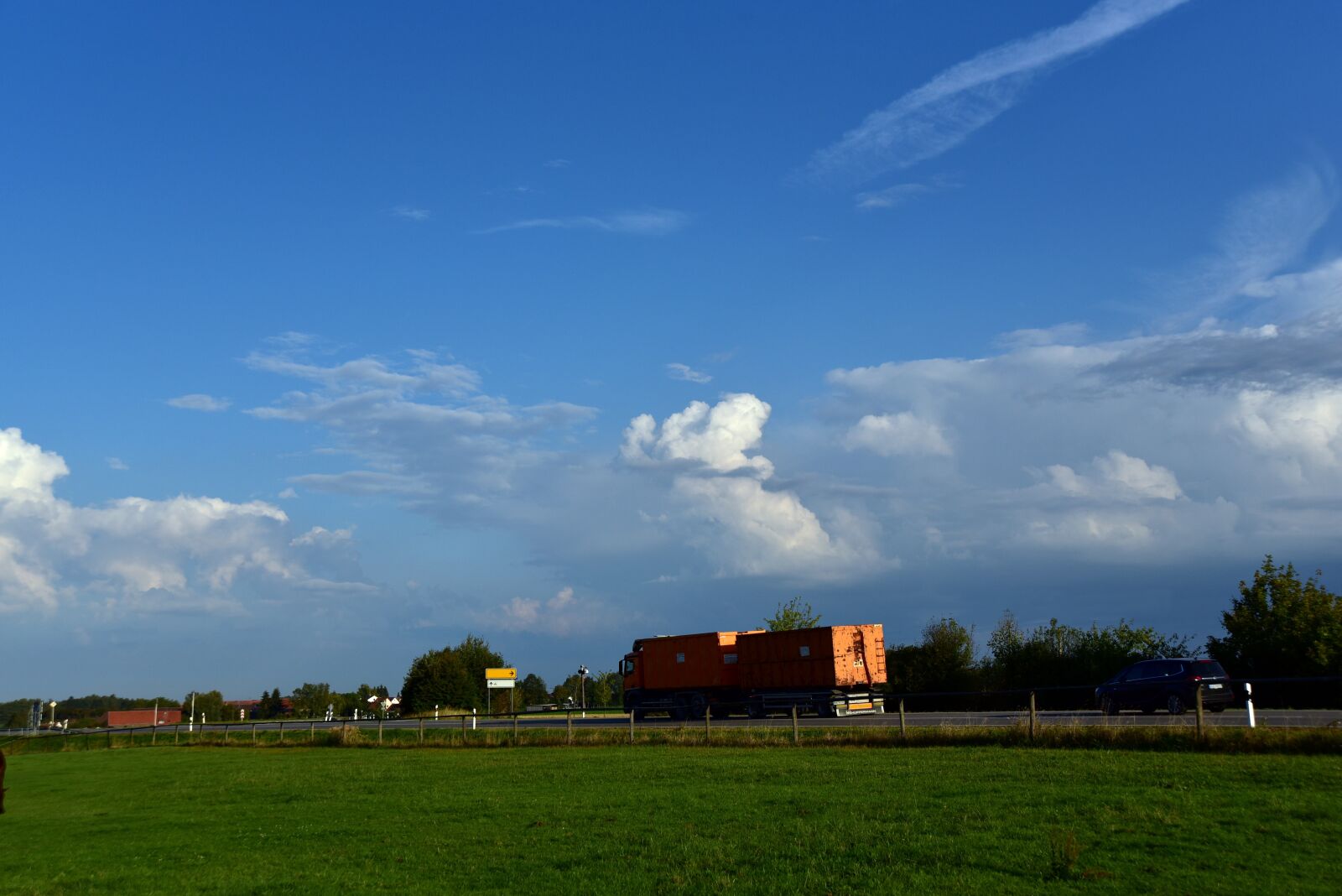 Nikon D750 sample photo. Traffic, rural, truck photography