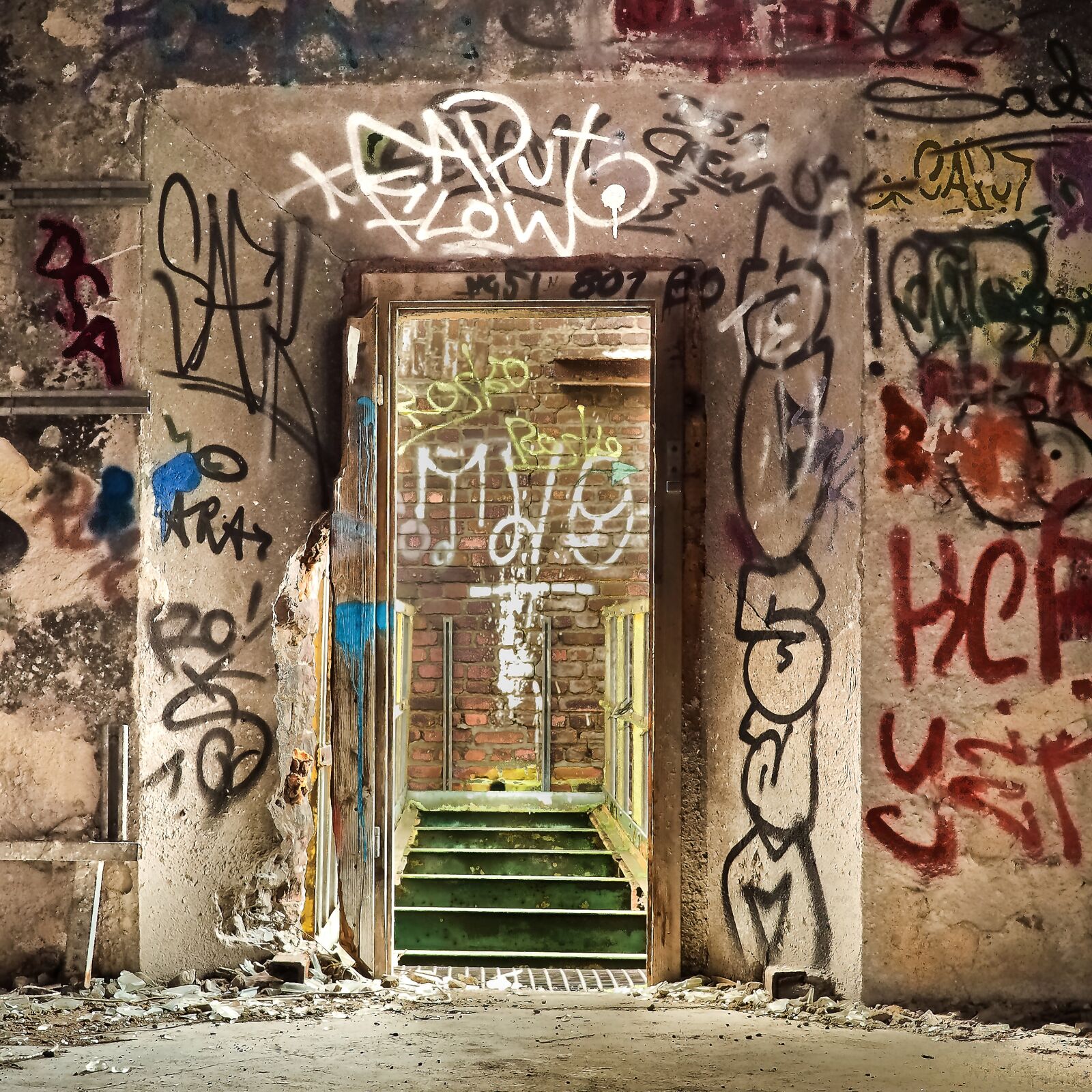 Olympus OM-D E-M10 sample photo. Lost places, rooms, abandoned photography
