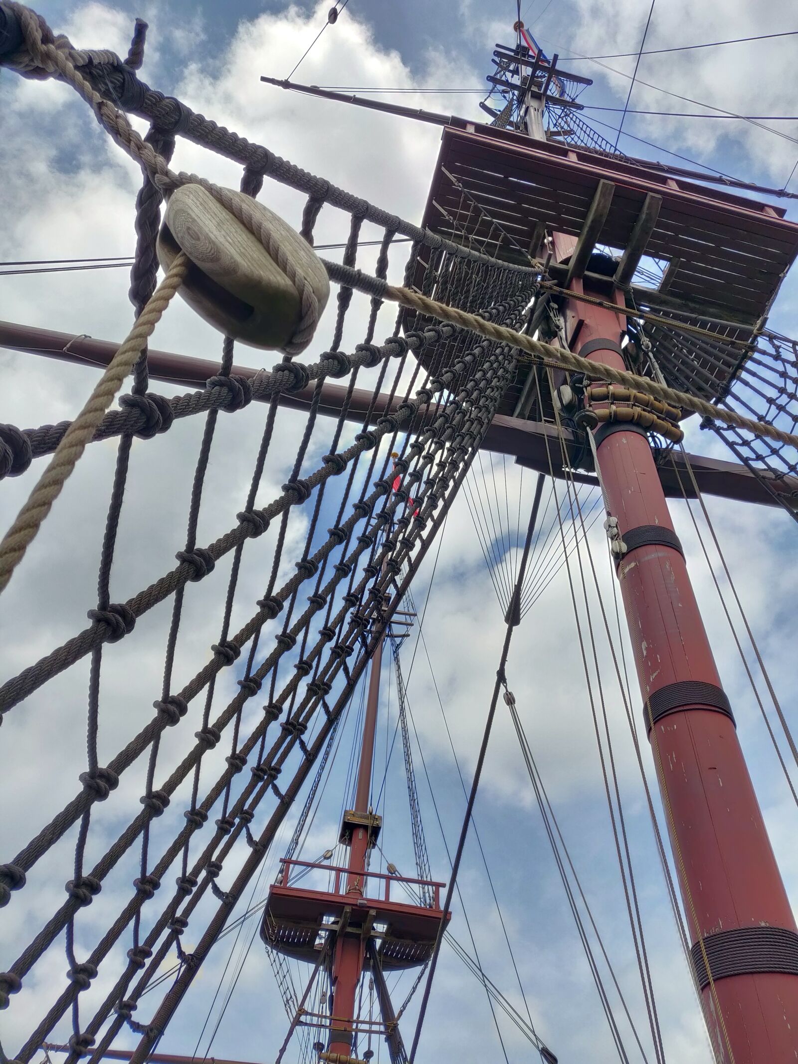 OnePlus 6 sample photo. The ship, sky, amsterdam photography