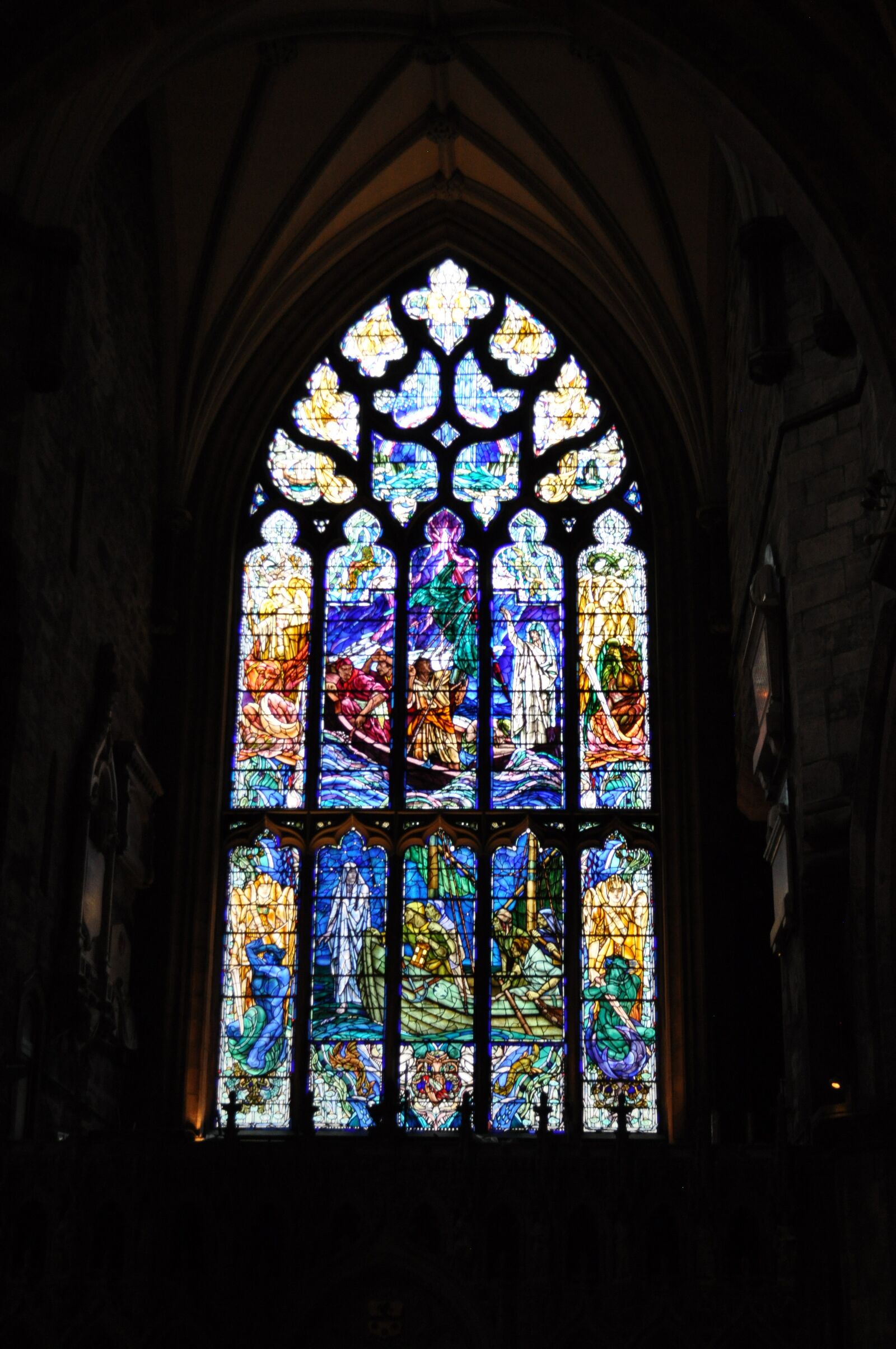 Nikon D5000 sample photo. Stained, glass, window photography