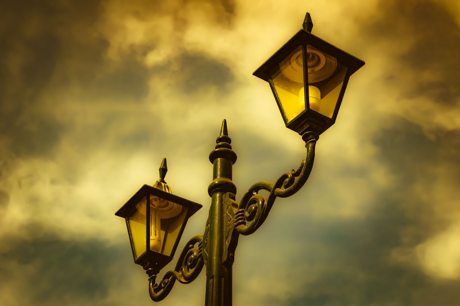 Nikon D3300 sample photo. Lamp, lantern, park photography