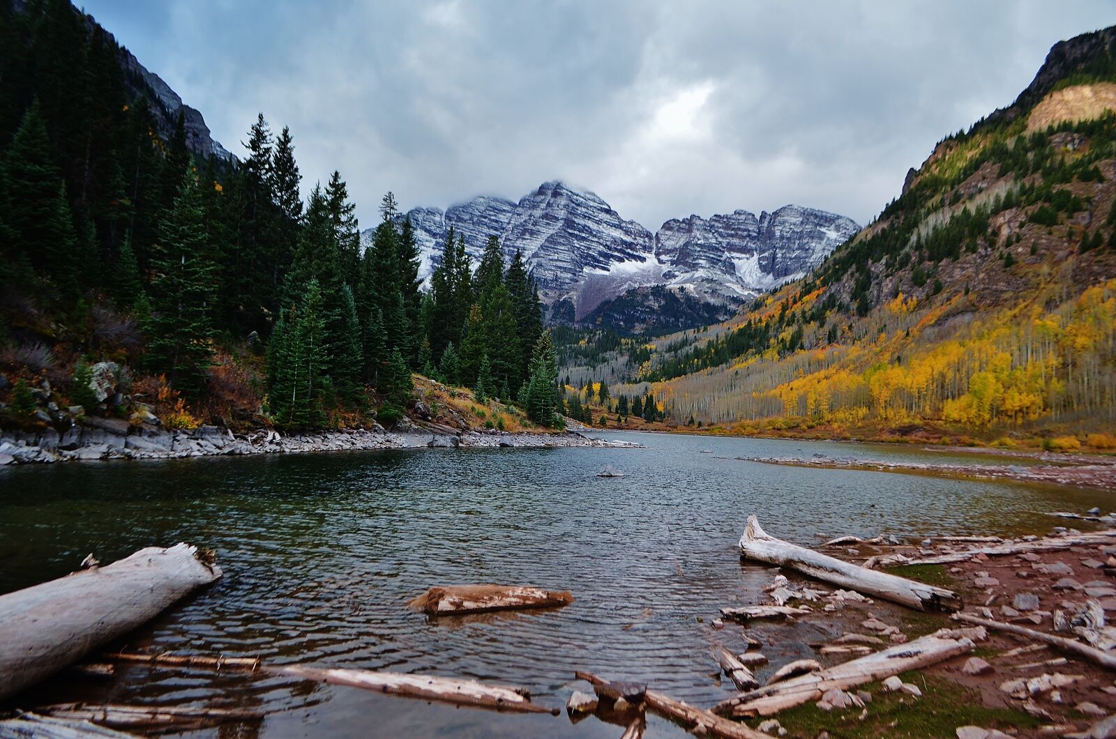 Nikon D5100 sample photo. Maroon bells, colorado, aspen photography