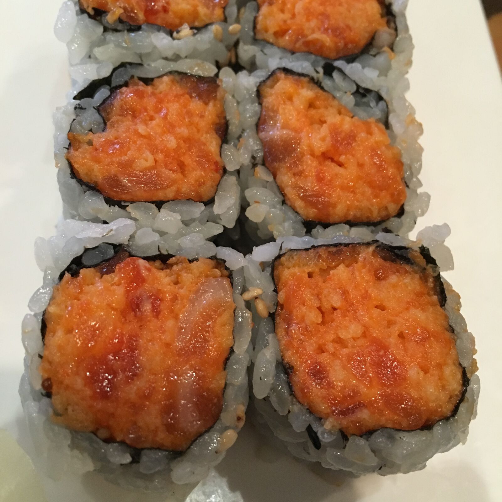 Apple iPhone 6s sample photo. Sushi, fish, tuna photography