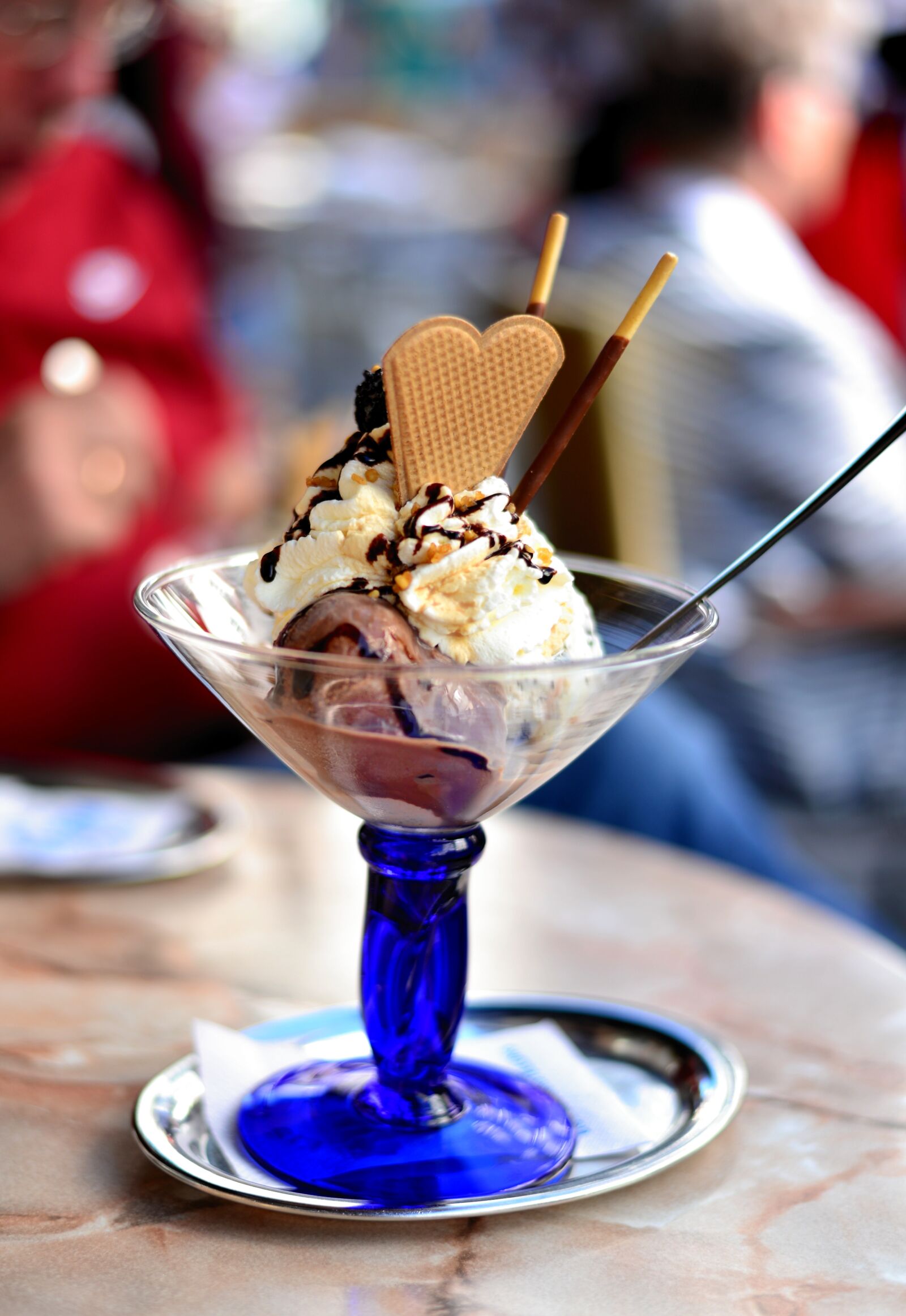 Nikon D610 sample photo. Ice cream sundae, ice photography