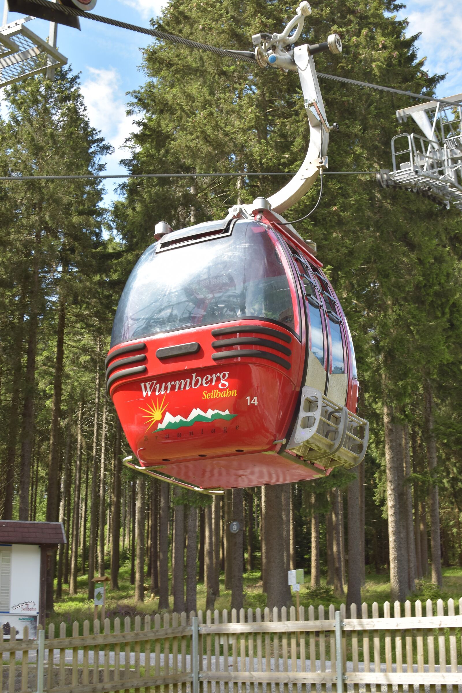 Nikon D5300 sample photo. Cabin, cable car, mountains photography