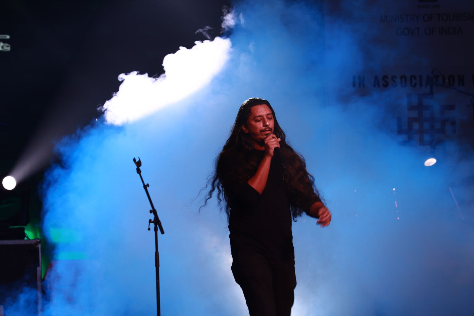 Canon EF-S 55-250mm F4-5.6 IS STM sample photo. Delhi, festival, music photography
