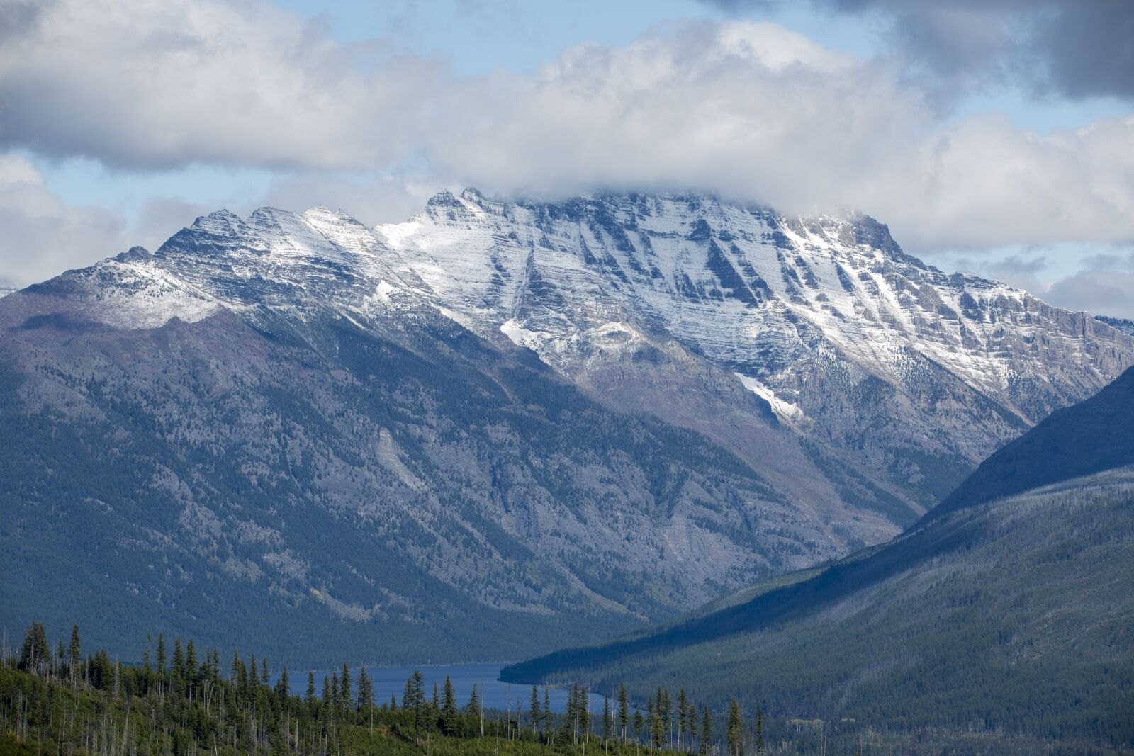 Canon EOS 5D Mark III + 150-600mm F5-6.3 DG OS HSM | Sports 014 sample photo. Glacier national park, clouds photography
