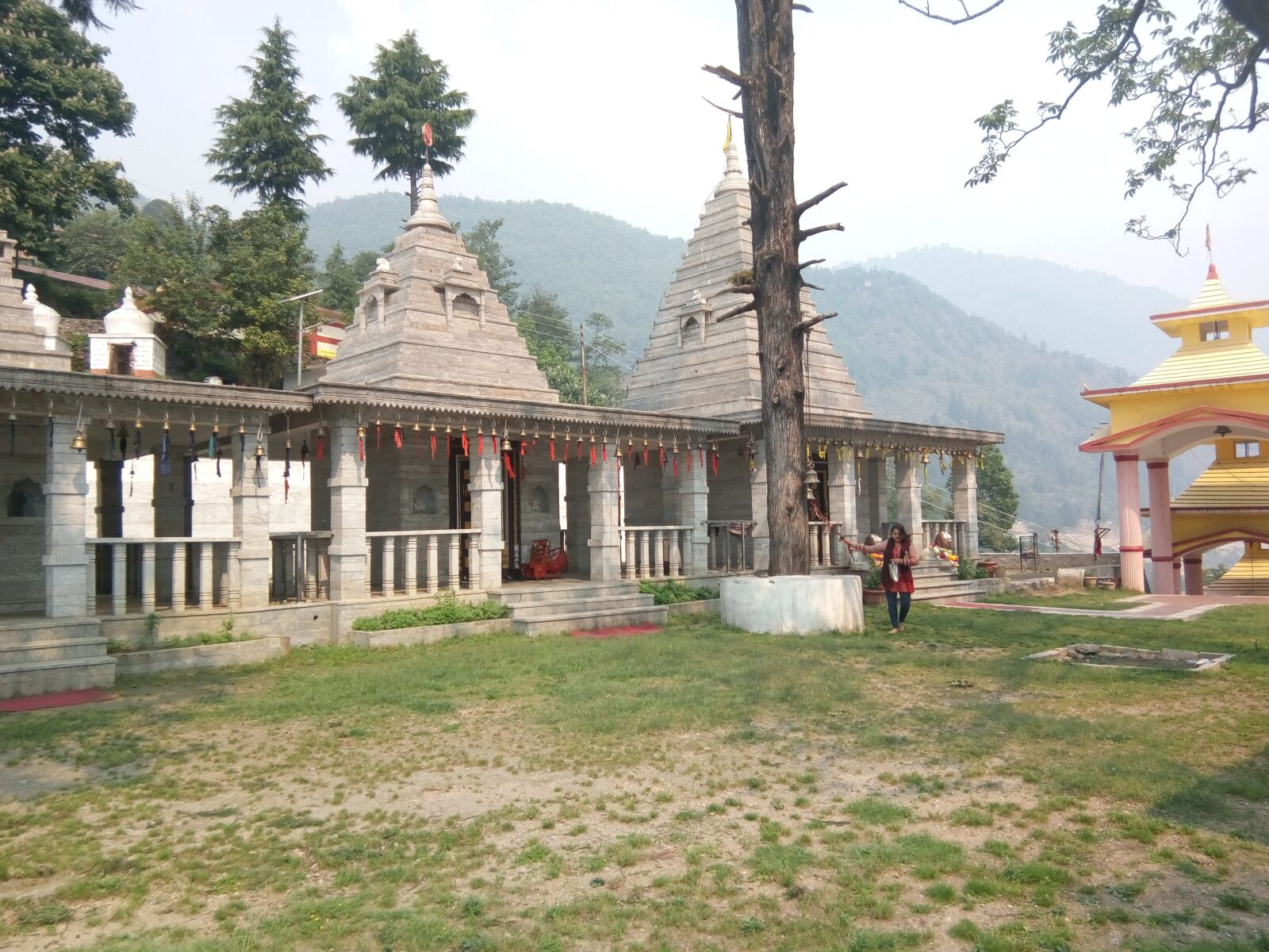 GIONEE F103 Pro sample photo. Temple, mountain, nature photography