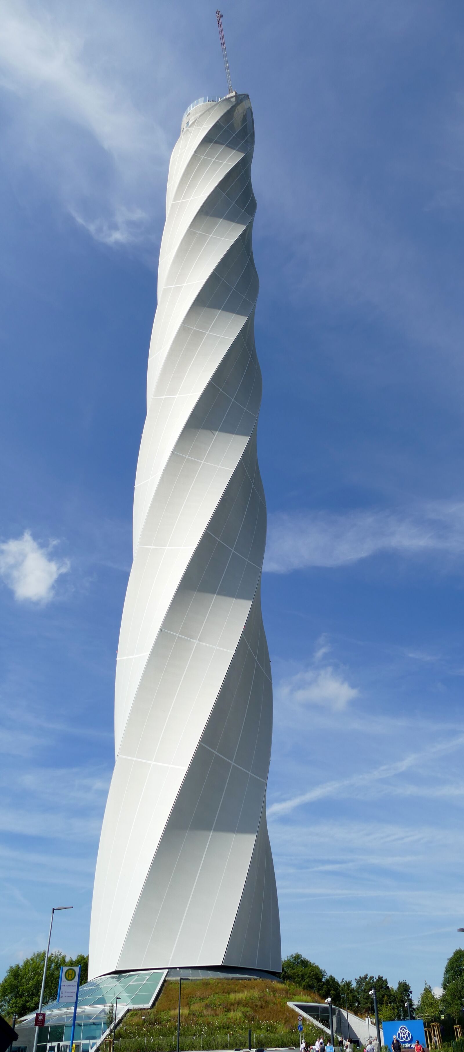 Panasonic Lumix DMC-FZ1000 sample photo. Thyssenkrupp test tower, rottweil photography