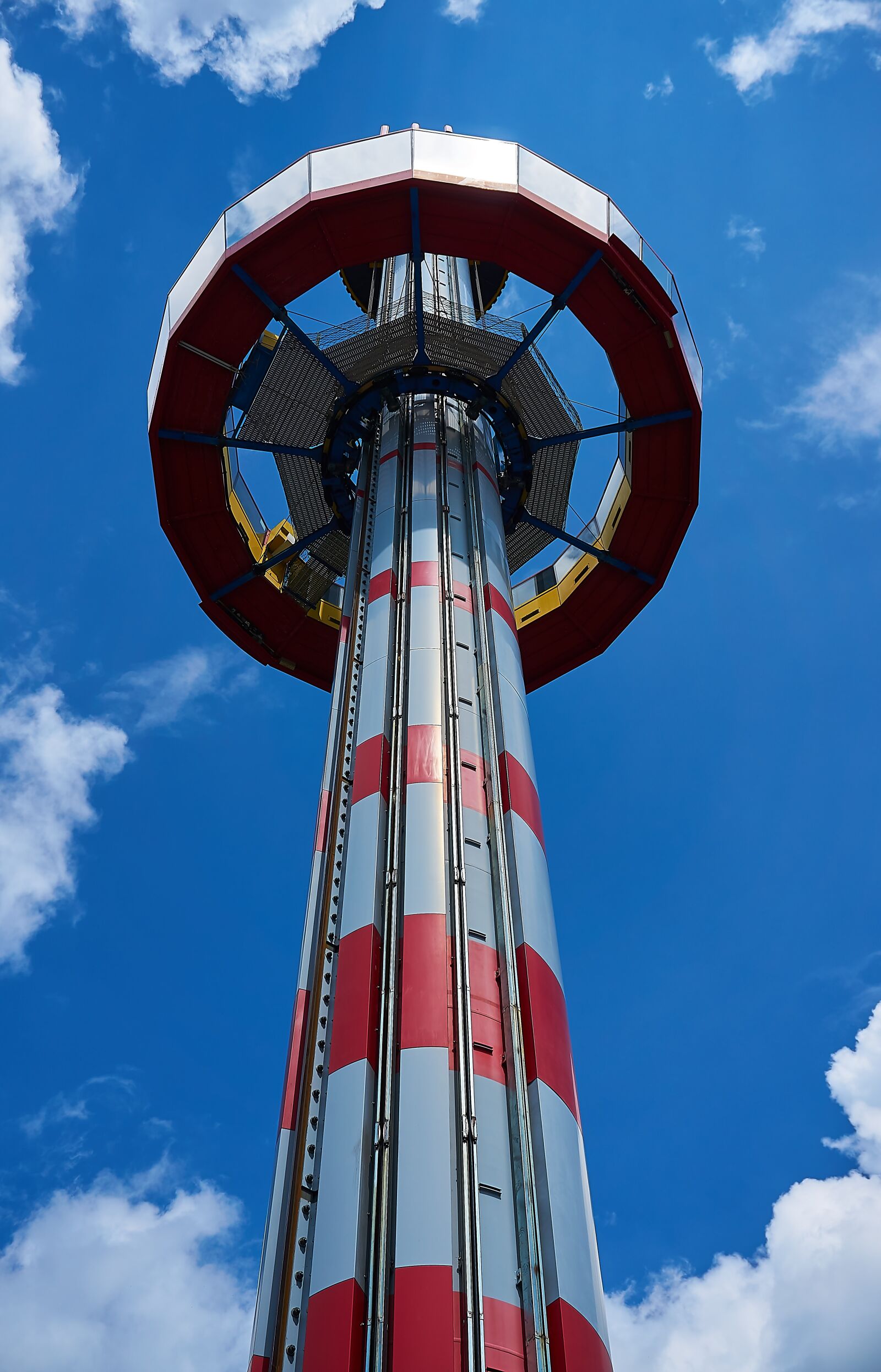 Sony a6000 + Sony E PZ 16-50 mm F3.5-5.6 OSS (SELP1650) sample photo. Legoland, observation tower, panoramic photography