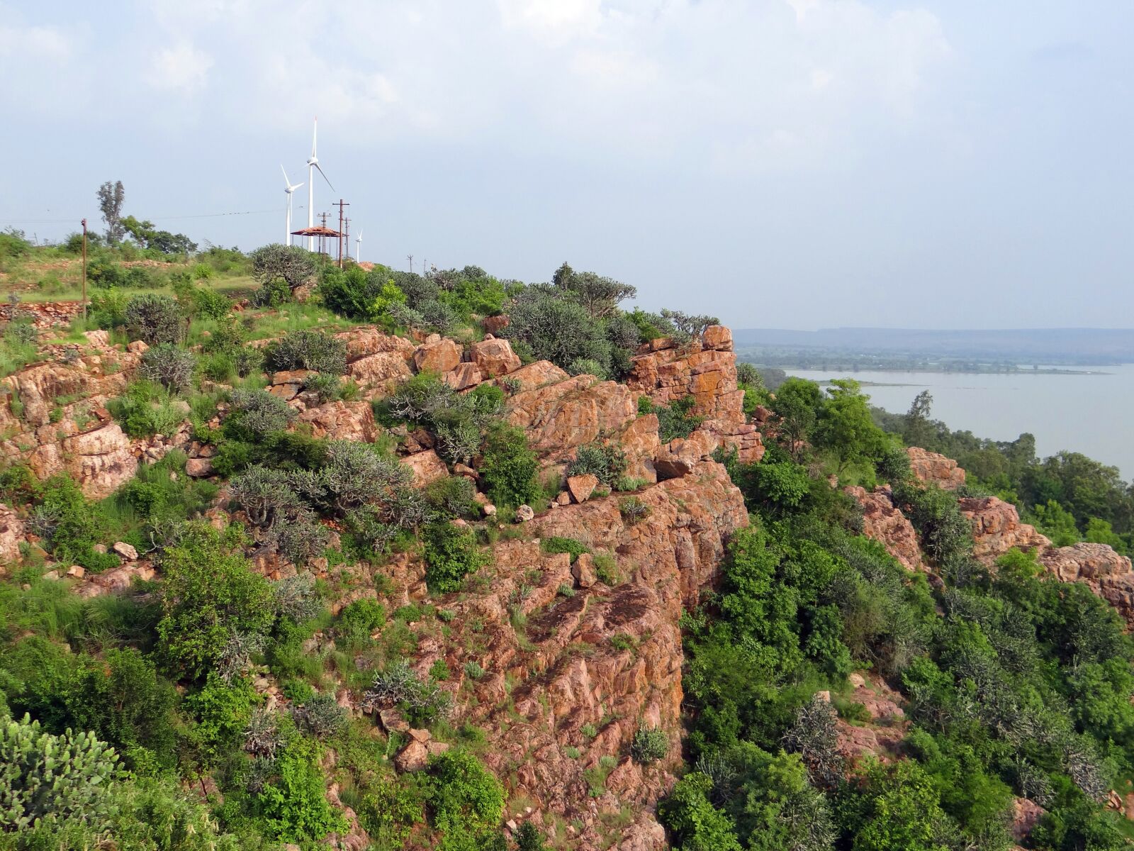 Sony DSC-HX200V sample photo. Renuka sagar, lake, malaprabha photography