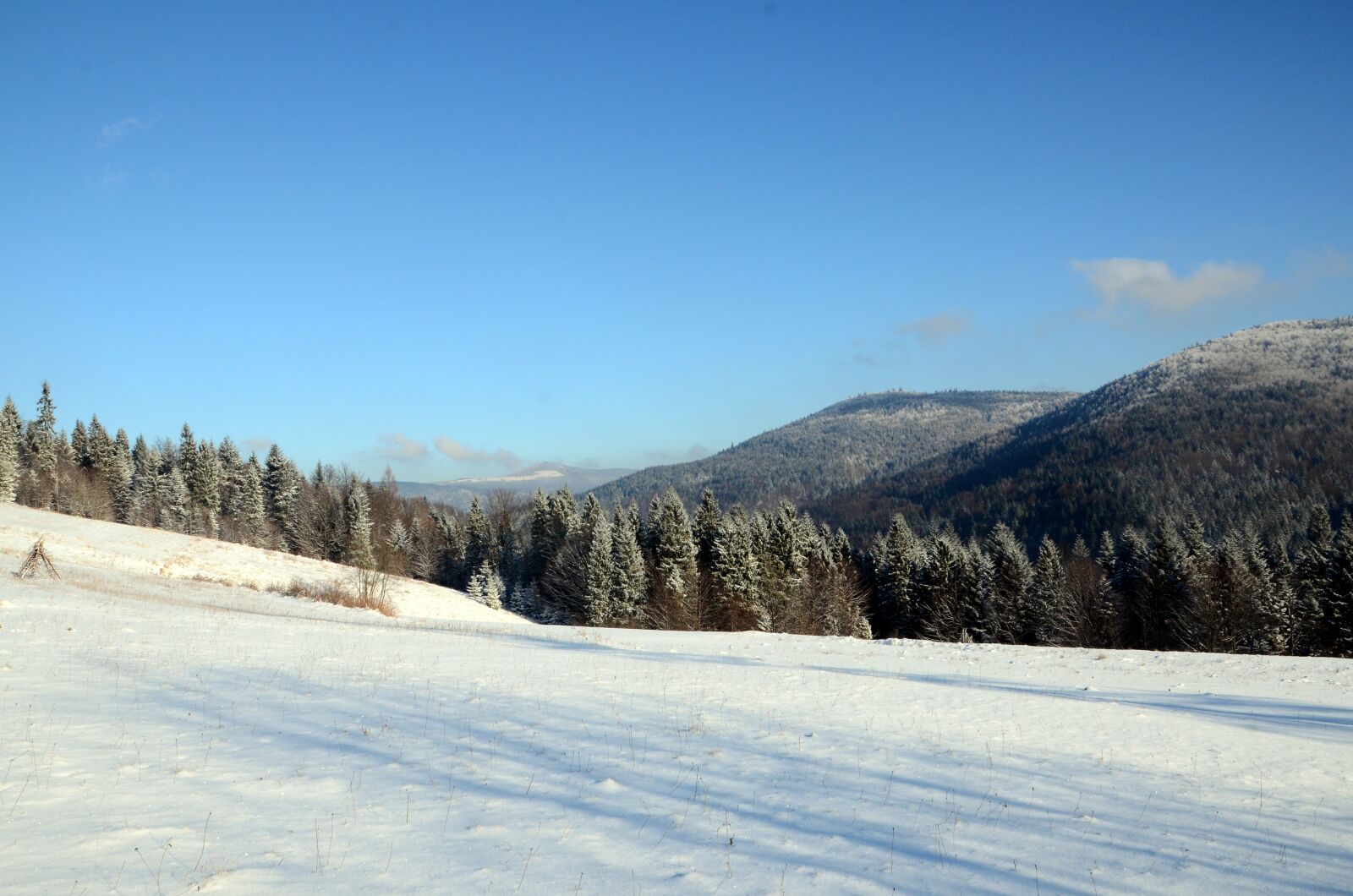 Nikon D7000 sample photo. Winter, mountains, snow photography