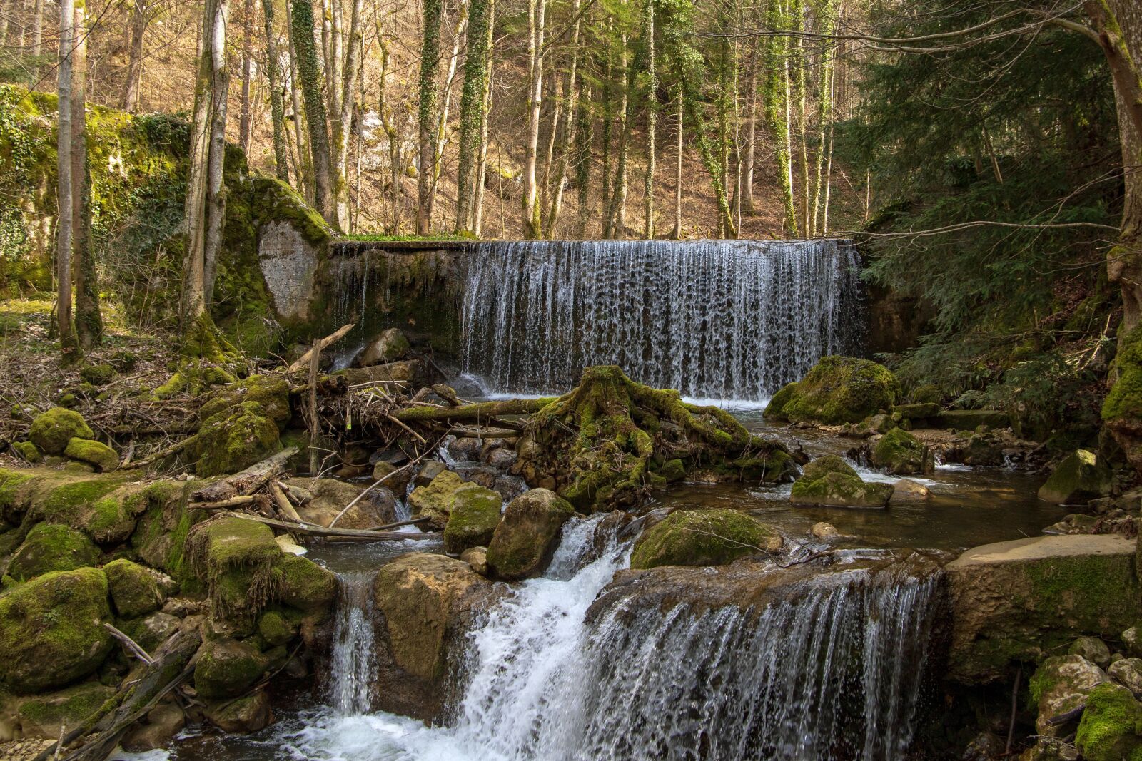 Canon EOS 6D Mark II sample photo. Waterfall, cascade, water photography