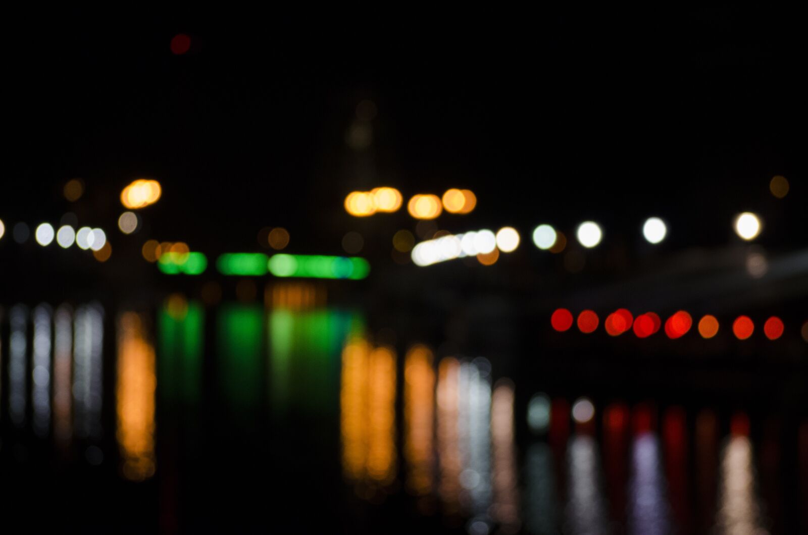 Nikon D5100 sample photo. Night lights, night, abstract photography