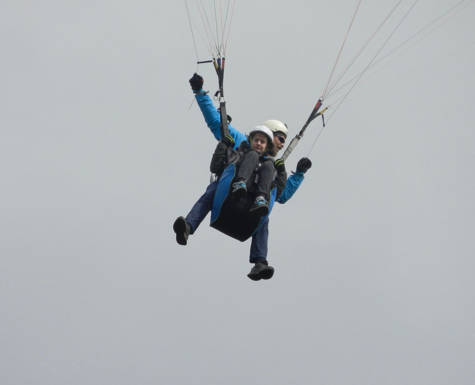 Nikon Coolpix P500 sample photo. Paragliding, paragliding bis place photography
