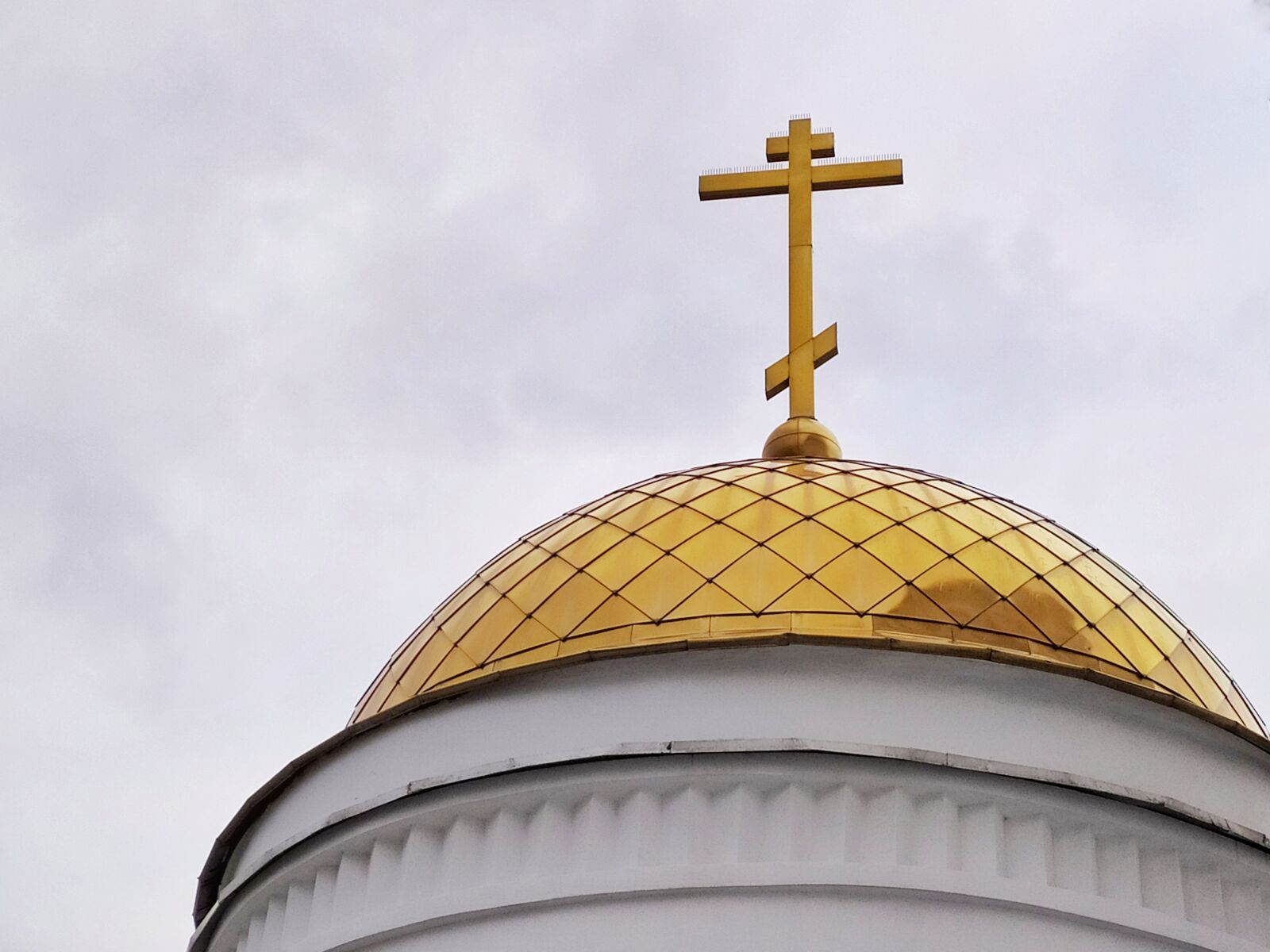 Xiaomi Redmi Note 7 sample photo. Orthodox cross, church, temple photography