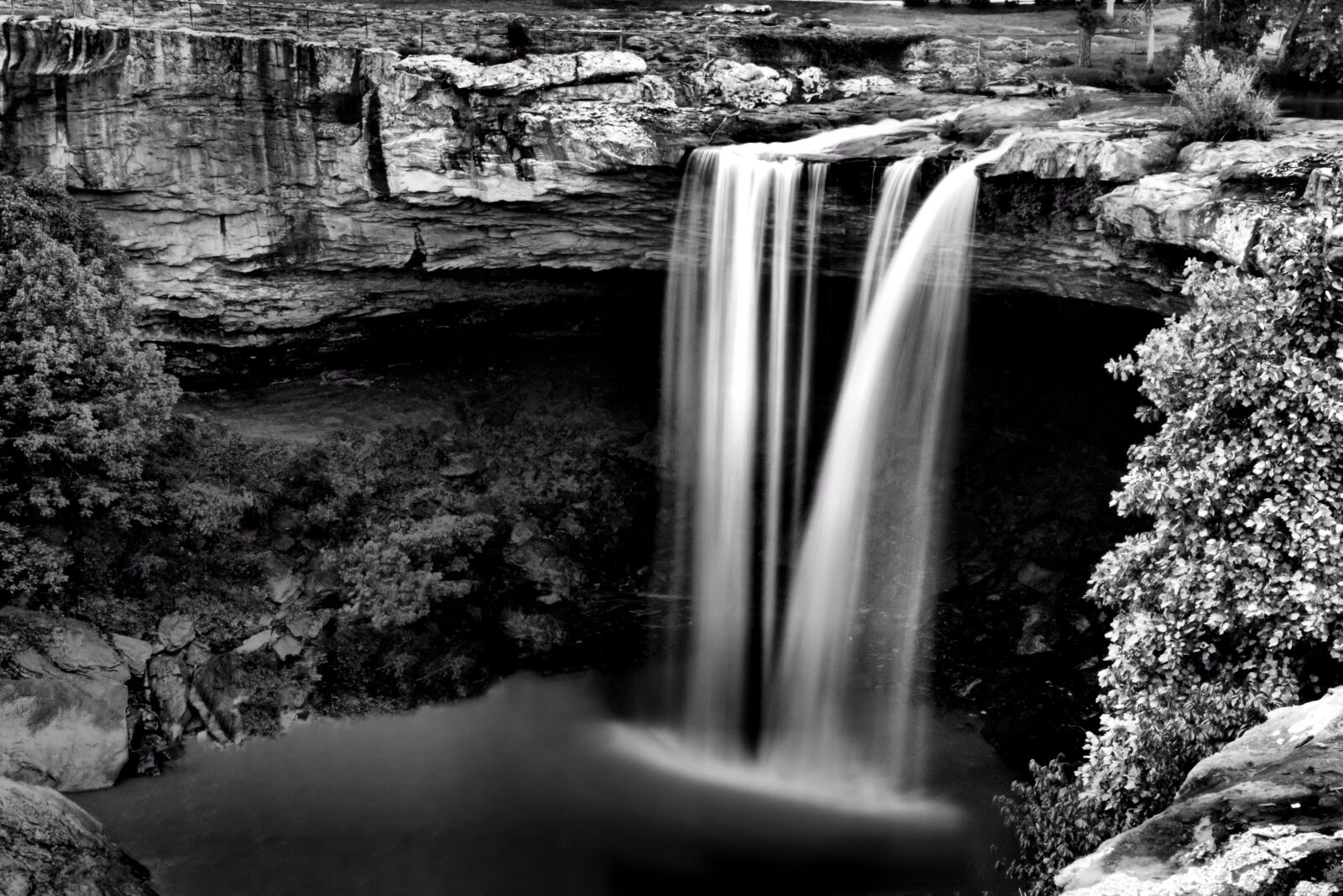 Pentax K-3 sample photo. Waterfall, water, nature photography