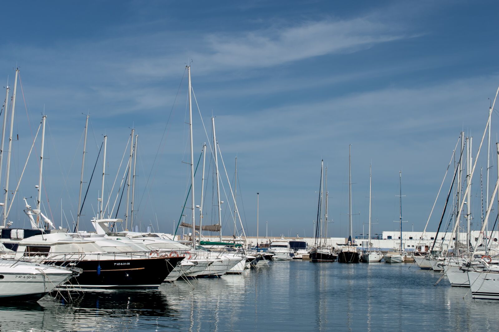 Nikon D3200 sample photo. Yacht, sailboat, harbor photography