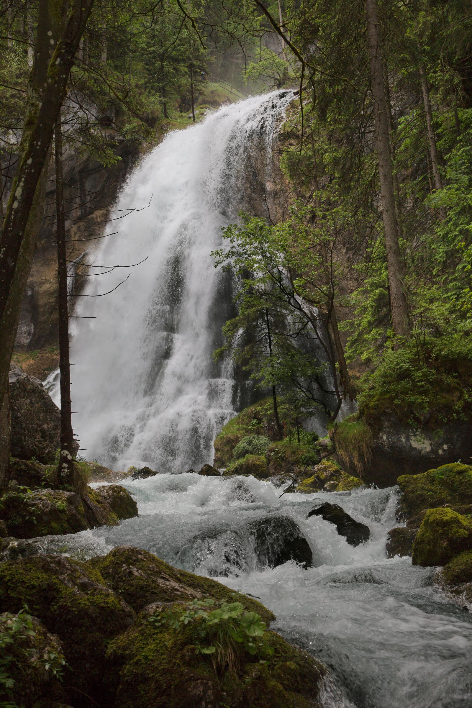 Canon EF 24-105mm F4L IS USM sample photo. Waterfall, austria, gollinger wasserfall photography