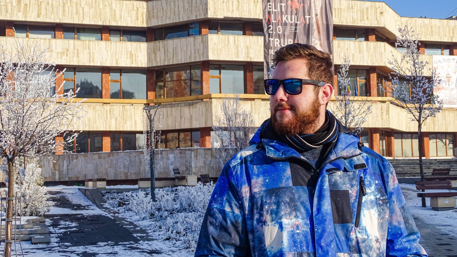 Sony Cyber-shot DSC-HX350 sample photo. Portrait, winter, facial photography
