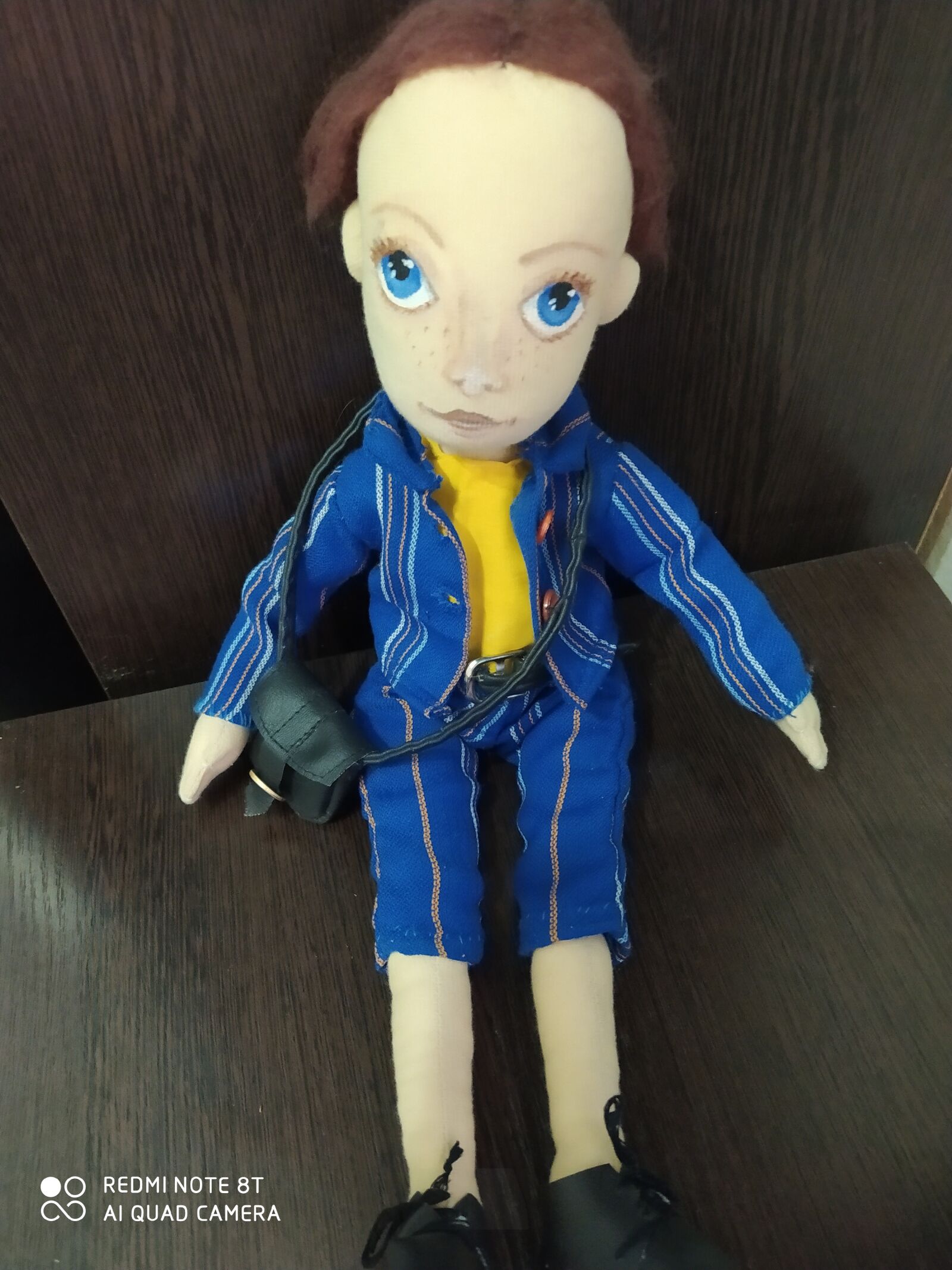 Xiaomi Redmi Note 8T sample photo. Toys, boy, baby doll photography