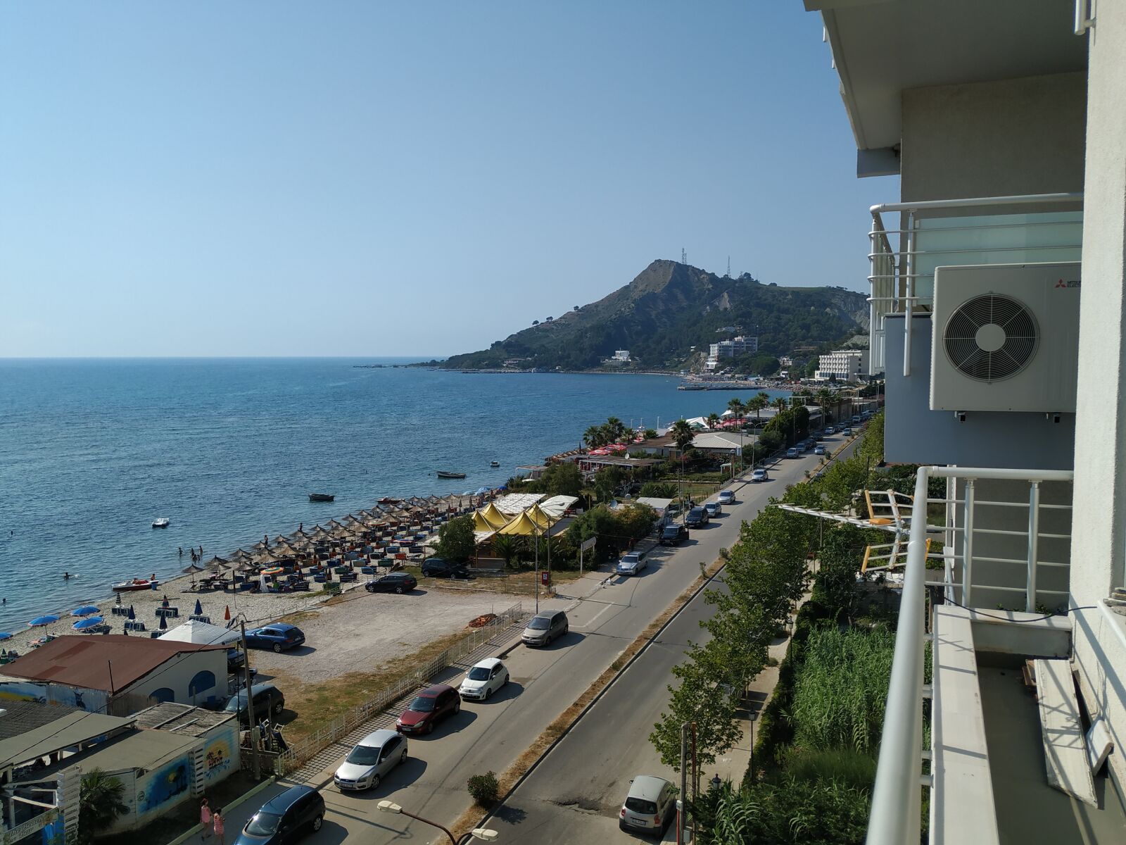 Xiaomi Mi A2 sample photo. Sea, adriatic, albania photography
