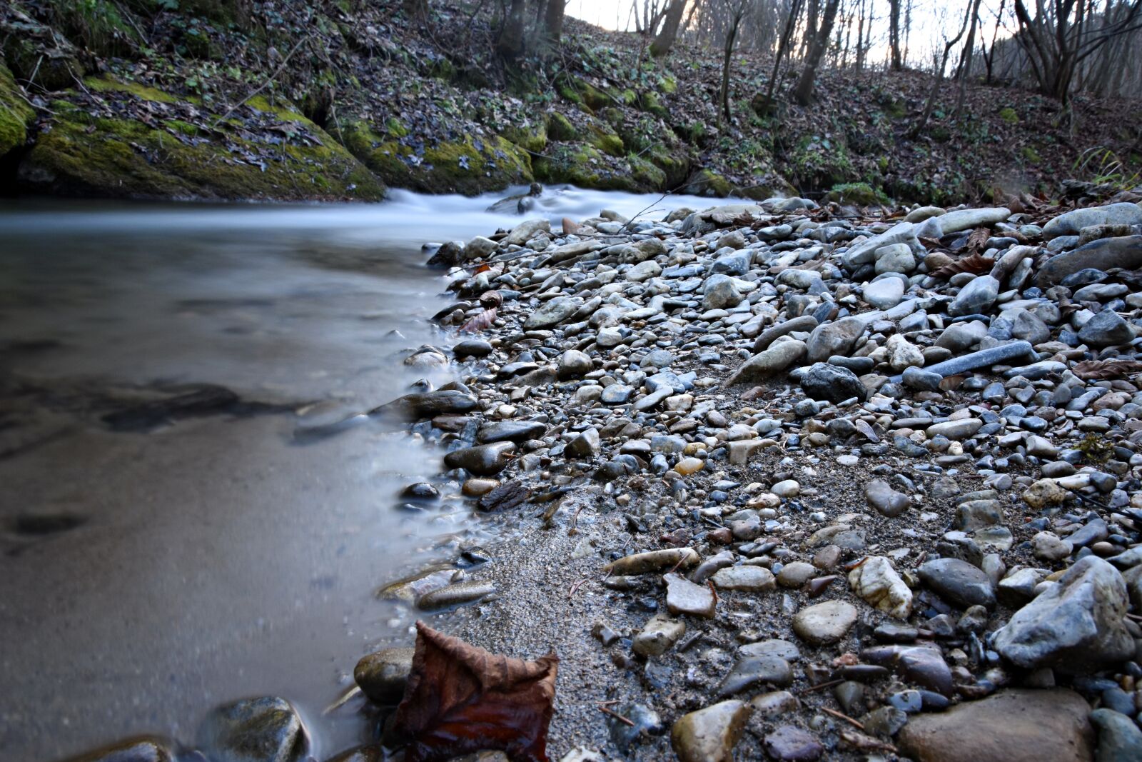 Nikon D3400 sample photo. Long exposure, water, river photography