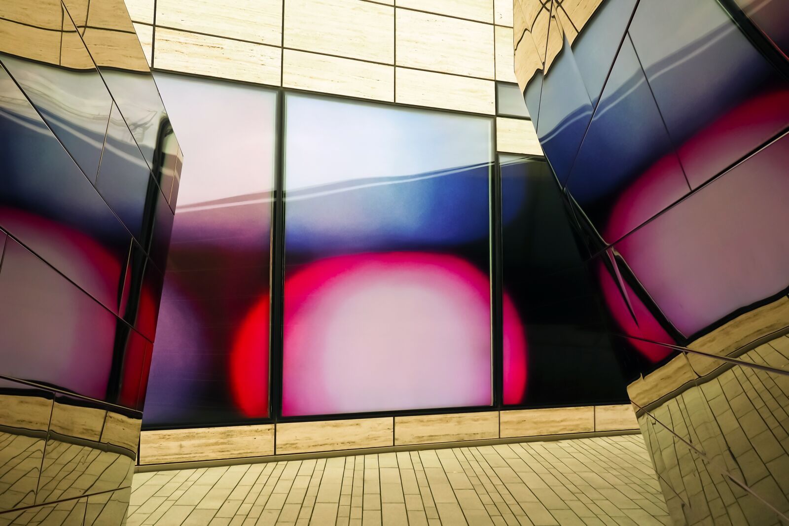 Olympus OM-D E-M10 sample photo. Architecture, glass, modern photography