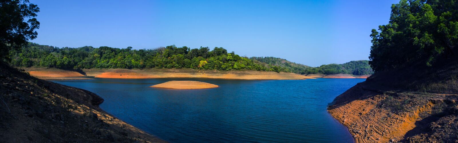 Nikon D3200 sample photo. Water, reservoir, blue photography