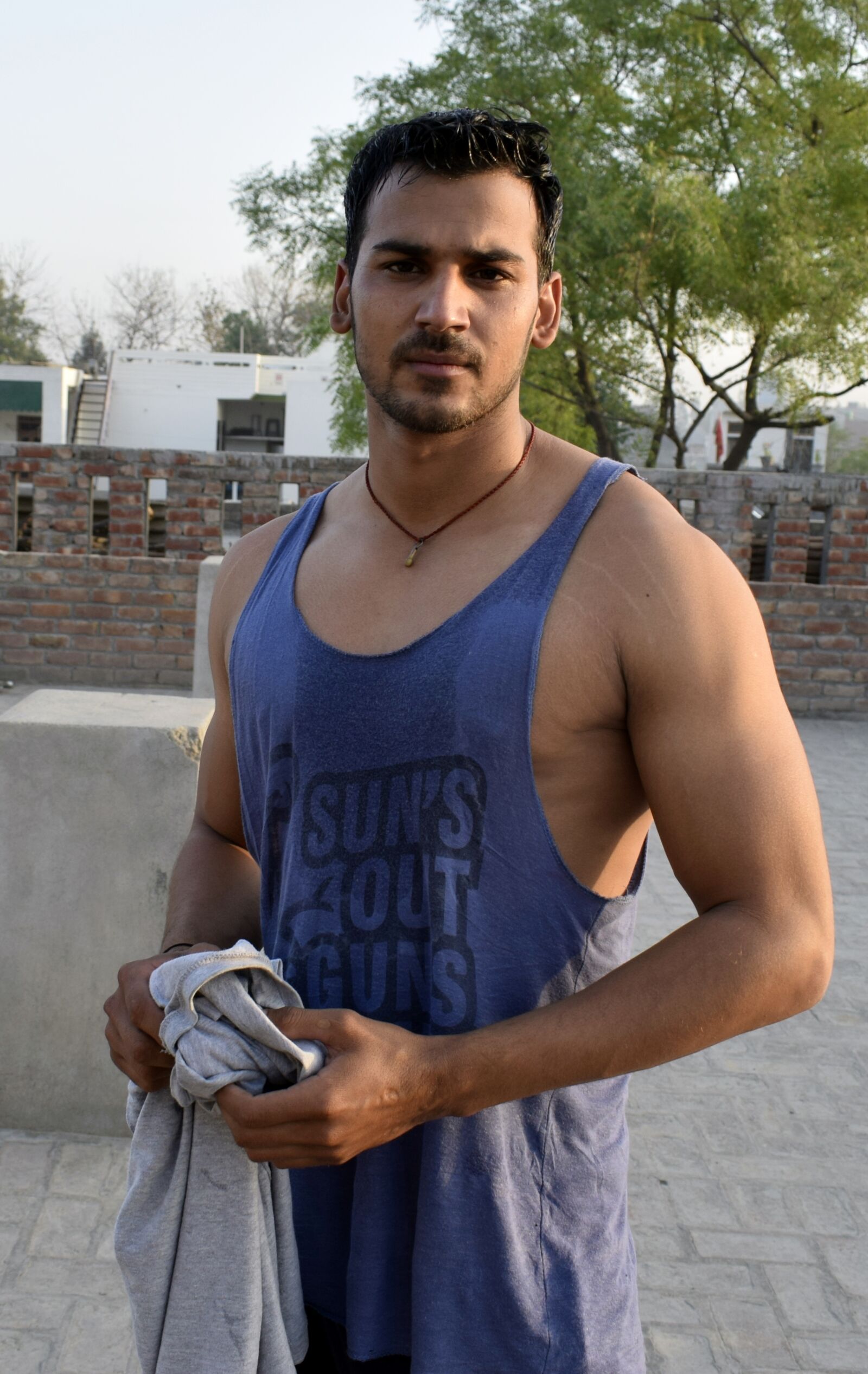 Nikon D3300 sample photo. Gym, dressing, after workout photography