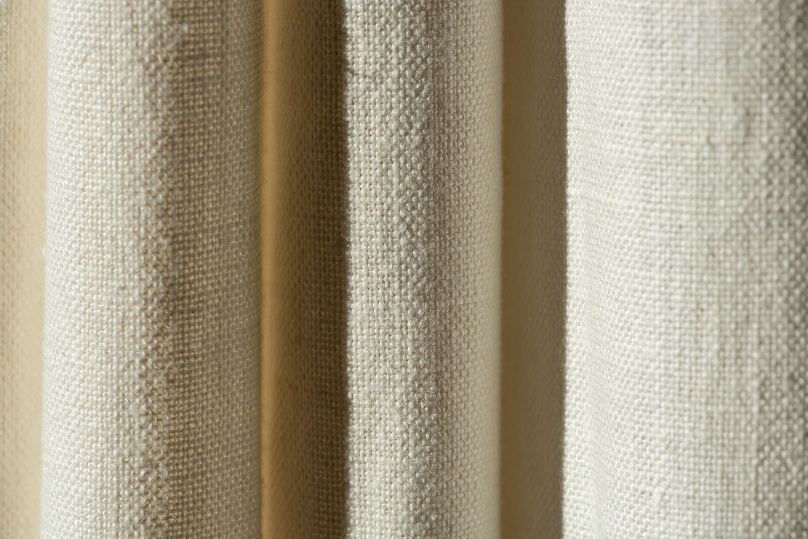 Nikon D750 sample photo. Fabric, beige, curtain photography