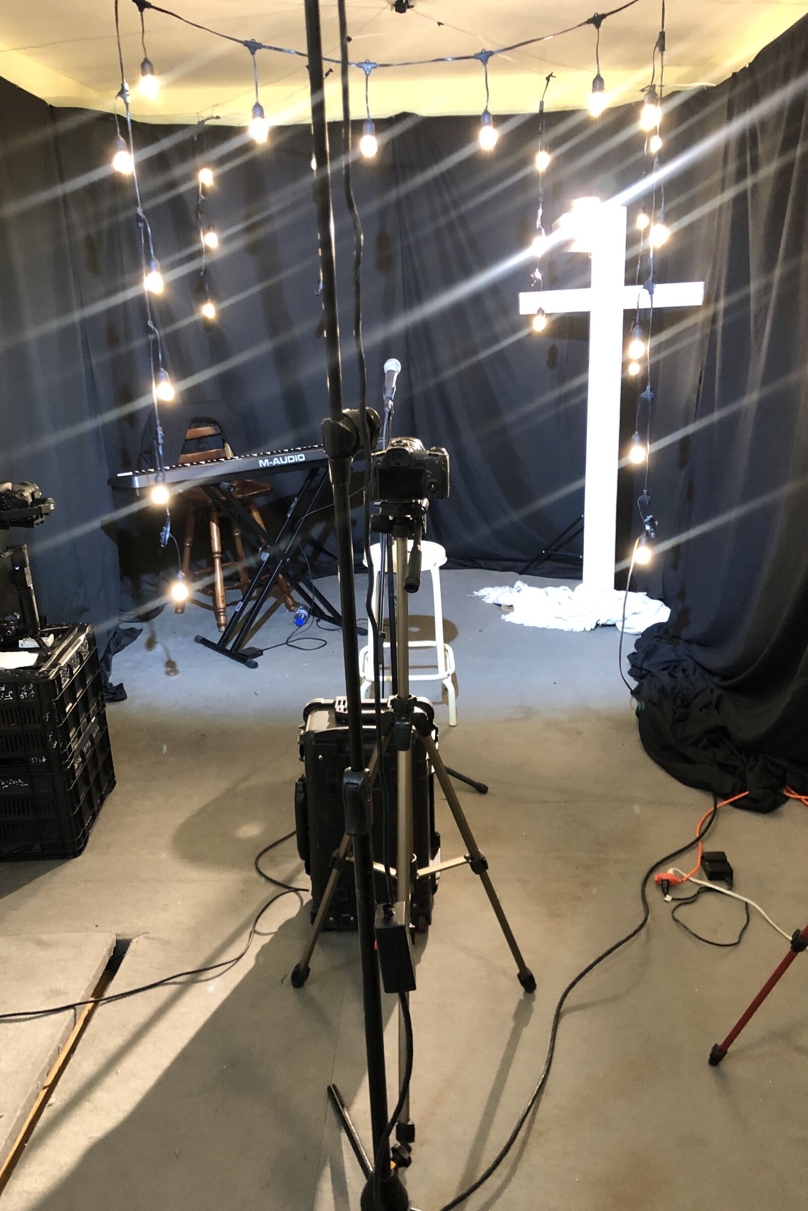 iPhone X back dual camera 4mm f/1.8 sample photo. Set, video, studio photography