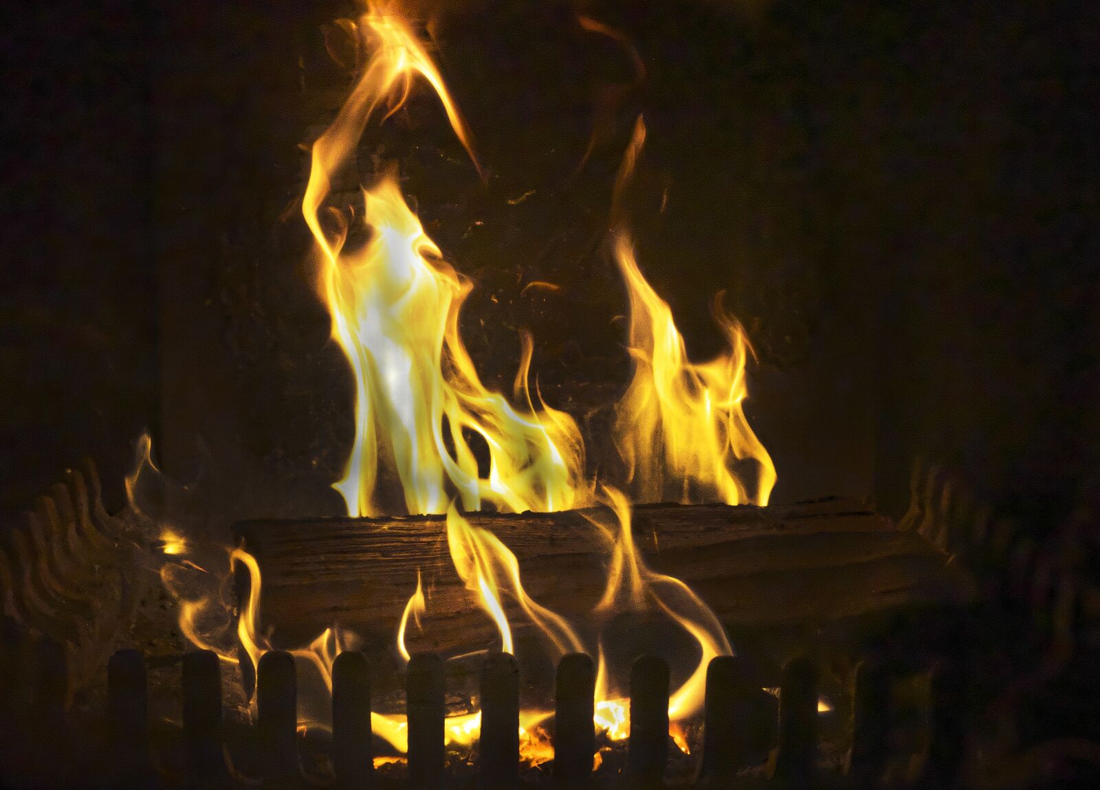 Panasonic Lumix DMC-FZ1000 sample photo. Fire, open fire, log photography