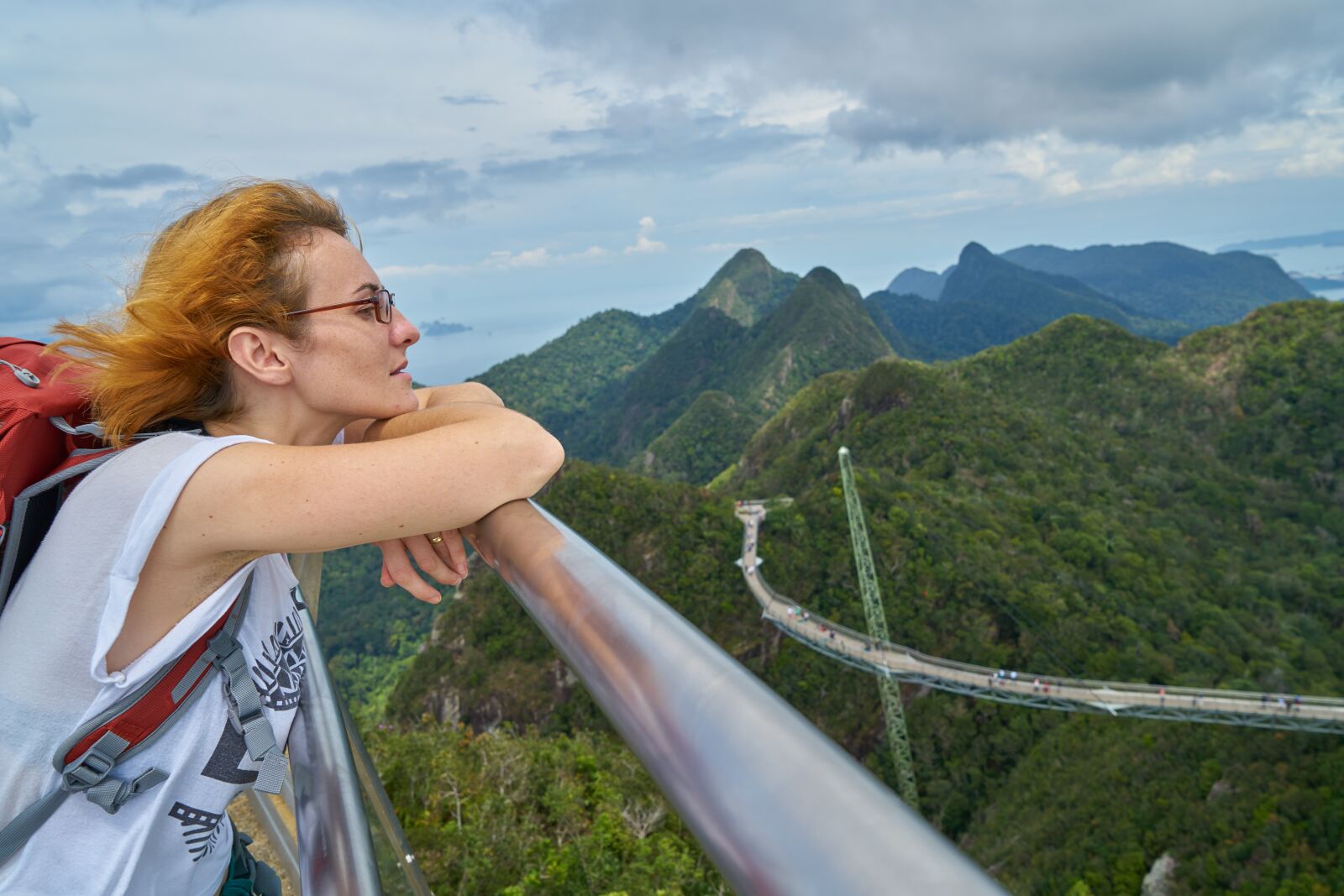 Sony a7R II sample photo. Woman, tourist, travel photography