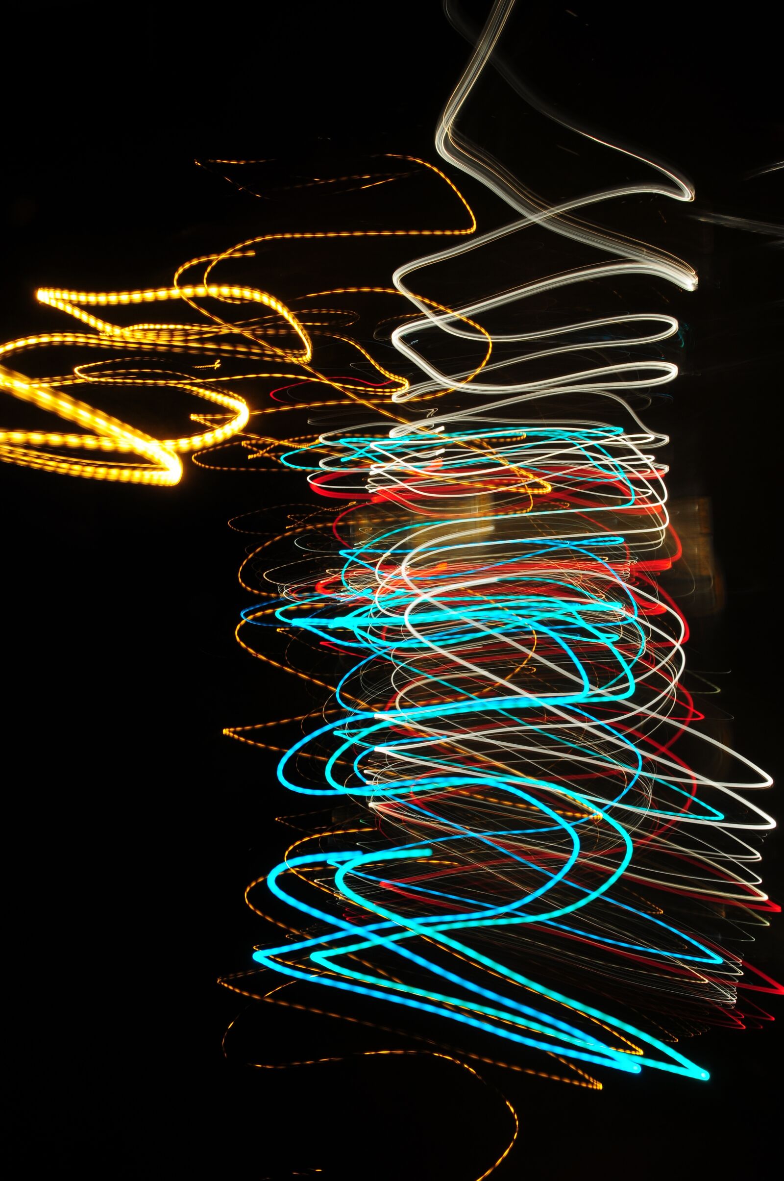 Nikon D300 sample photo. Light source, traffic, driving photography