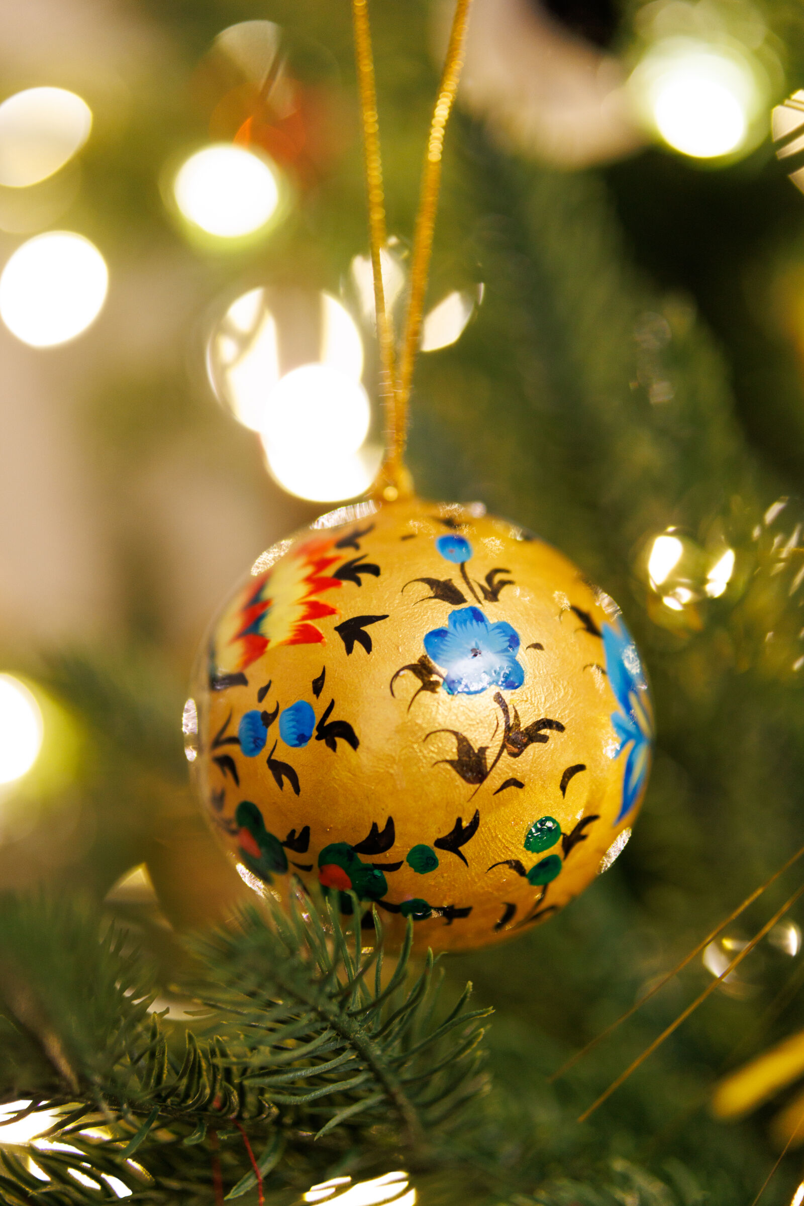 Sigma 56mm F1.4 DC DN | C sample photo. Christmas bokeh photography