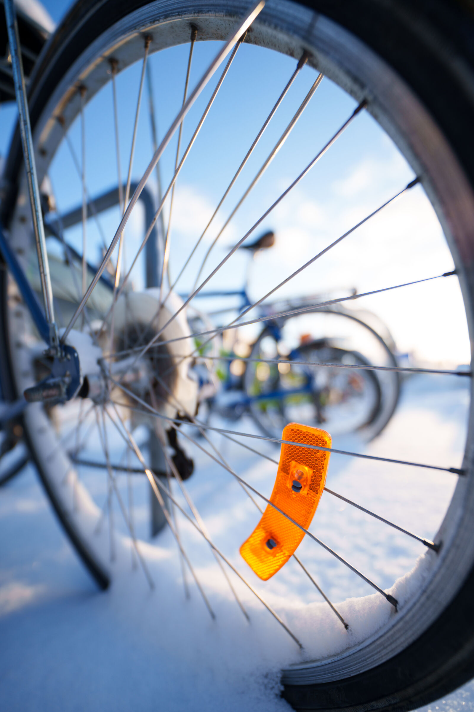 Sigma 14mm F1.4 DG DN sample photo. Bicycle parking photography