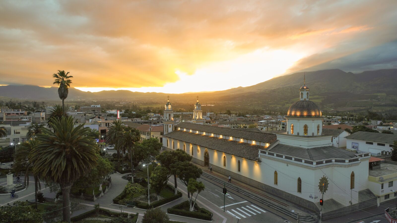 DJI FC6310 sample photo. Atuntaqui, ecuador, the andes photography