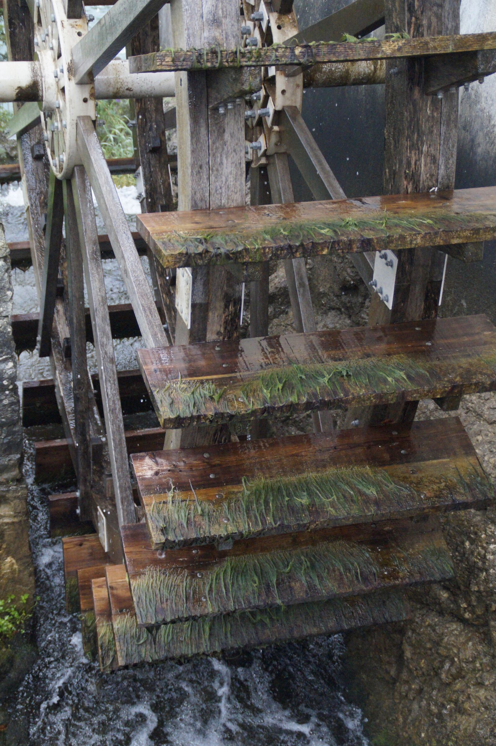Sony SLT-A58 sample photo. Mill wheel, wooden wheel photography