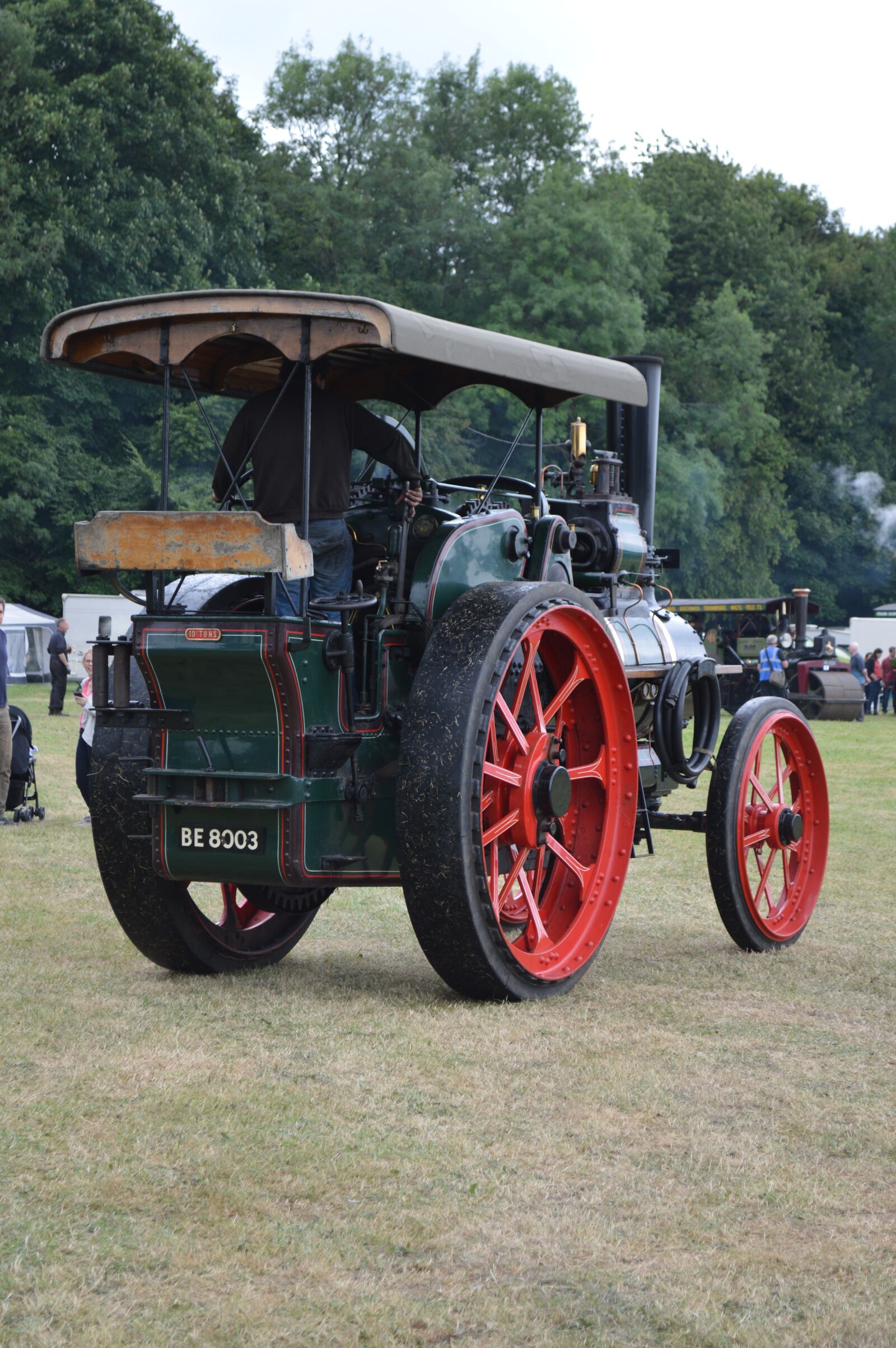 Nikon D3200 sample photo. Steam, engine, traction engine photography