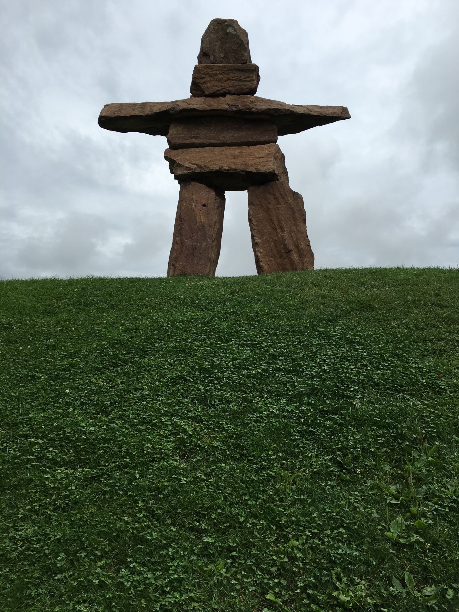 Apple iPhone 6s sample photo. Stone, meadow, nature photography