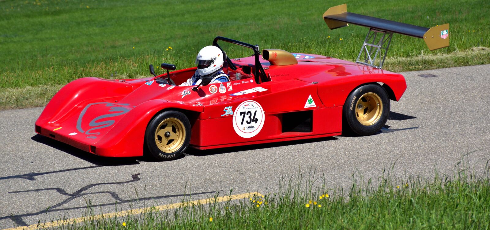 Nikon D5500 sample photo. Sports car, hillclimb, lucchini photography
