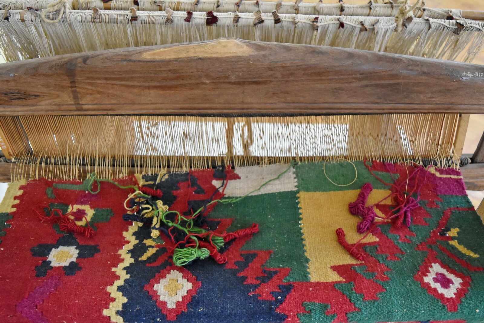 Nikon D5500 sample photo. Antiquity, doormat, handmade, museum photography