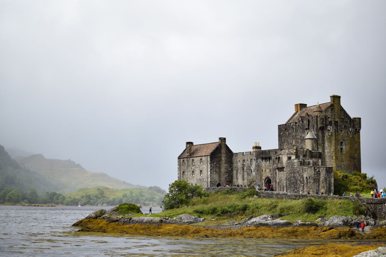 Nikon D3300 sample photo. Eilean donan castle, castle photography